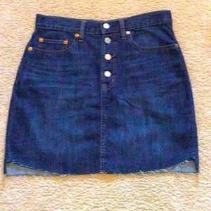 GAP denim mini skirt